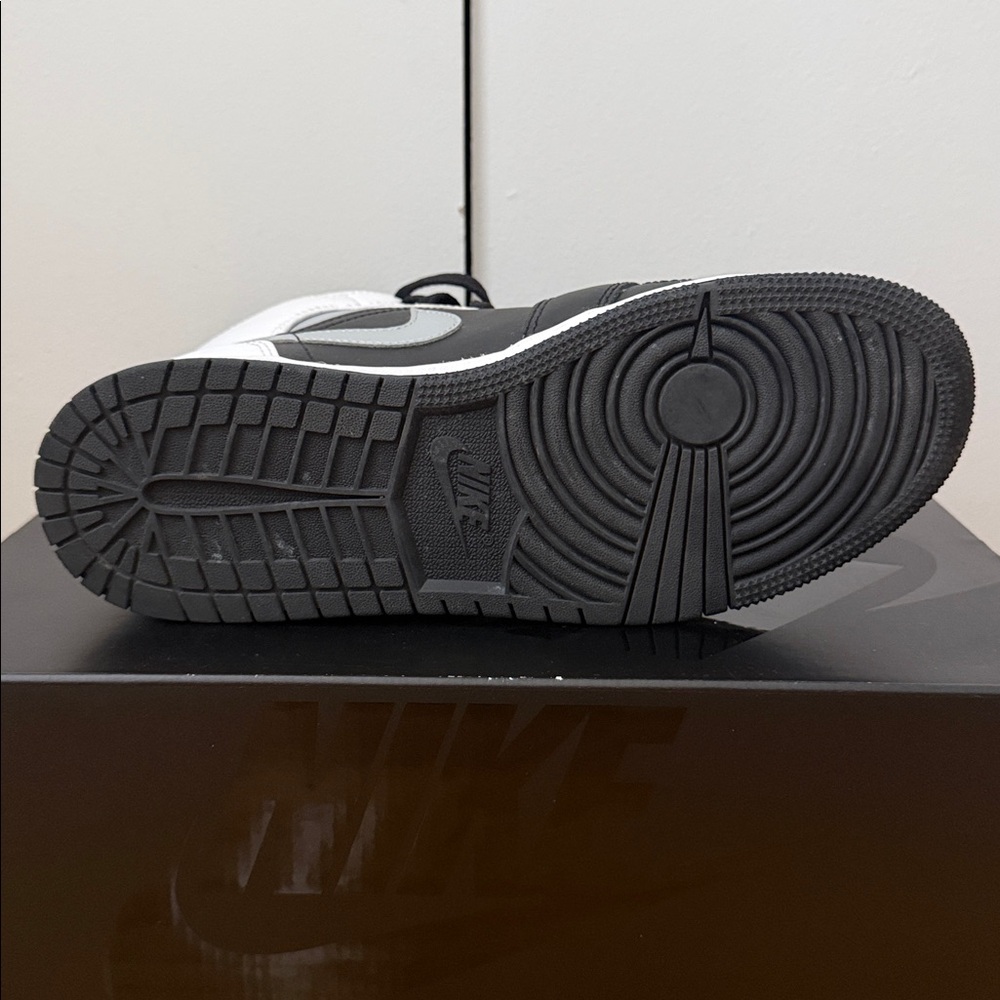 Nike Air JordanBlack White Low-Top Sneakers | Youth | Women’s - Picture 3 of 8
